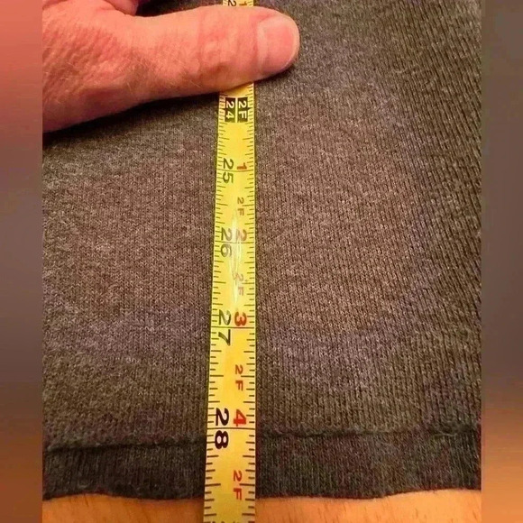 Polo Ralph Lauren Men's Classic Estate-Rib Quarter-Zip Sweater Gray Size XL - Picture 9 of 9